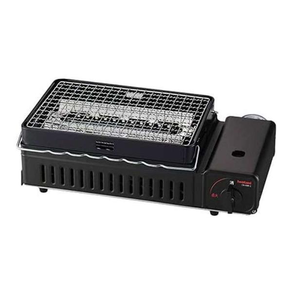 カセットガスならでは！卓上で七輪焼きの楽しさ！直火を使わず、赤熱させた輻射板の熱で焼くので、ムラなくおいしく焼けます。強火から弱火まで火力調節がOK。食材に合わせた焼き方ができます。魚介類やお肉、野菜に干物にお餅まで。いろんな材料を炙って楽...