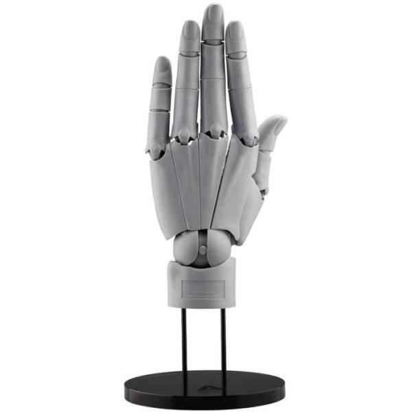 他サイト： ARTIST SUPPORT ITEM ハンドモデル/L -GRAY- 塗装済み可動フィギュア コトブキヤ AT007の商品画像