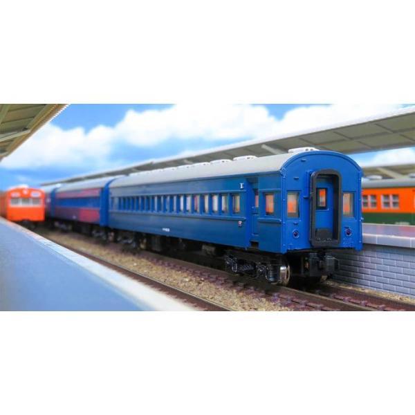 Nゲージ 急行 銀河 増結6両セット 未塗装 エコノミーキット 鉄道模型 greenmax グリーンマックス 626