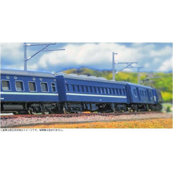 Nゲージ 急行「瀬戸」ほか 増結 (スハネ16形) 7両セット 未塗装組立キット 鉄道模型 greenmax グリーンマックス 967