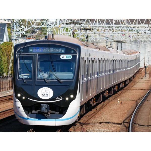 Nゲージ 東急電鉄3020系（新幹線ラッピングトレイン）8両編成セット（動力付き） 鉄道模型 グリーンマックス 50790