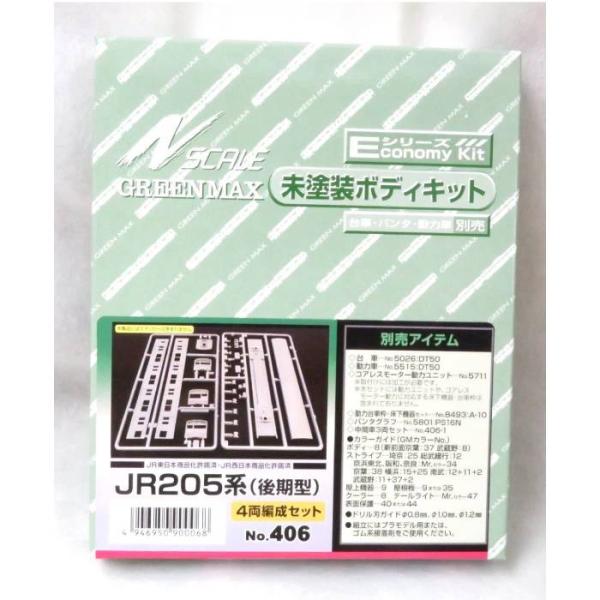 Nゲージ Eキット JR205系 後期型 4両編成セット 鉄道模型 プラレール  406