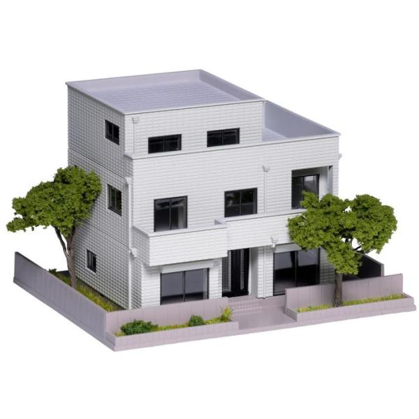 Ｎゲージ 鉄道模型 二世帯住宅(グレー) KATO 23-405A