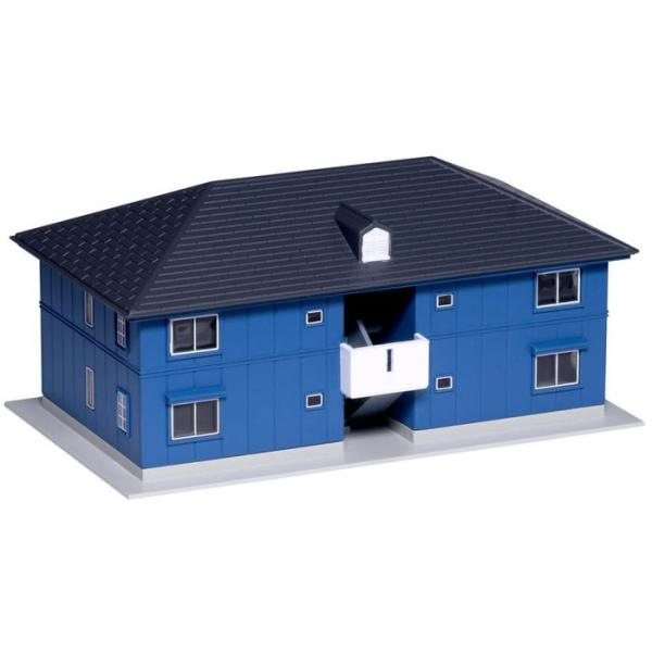 Ｎゲージ 鉄道模型 二階建アパート(ネイビー) KATO 23-402D