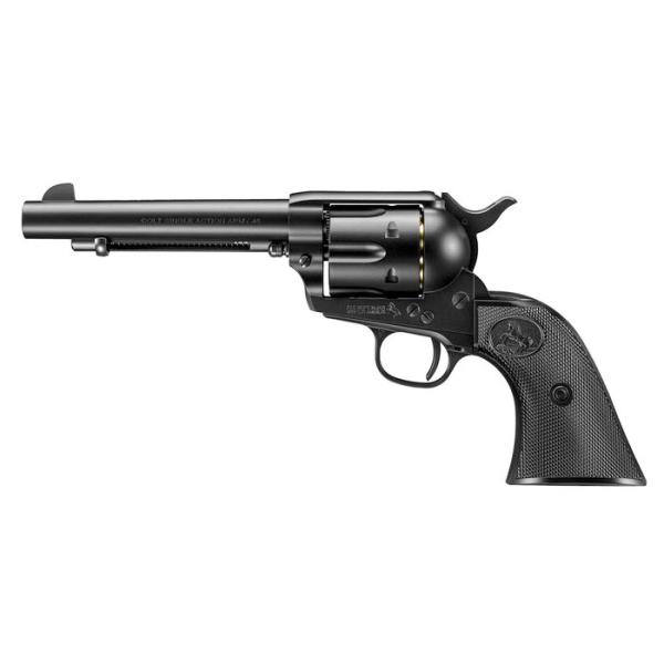 他サイト： エアーリボルバー プロ SAA.45 アーティラリー 5 1/2インチ ブラック 東京マルイ 4952839137319の商品画像