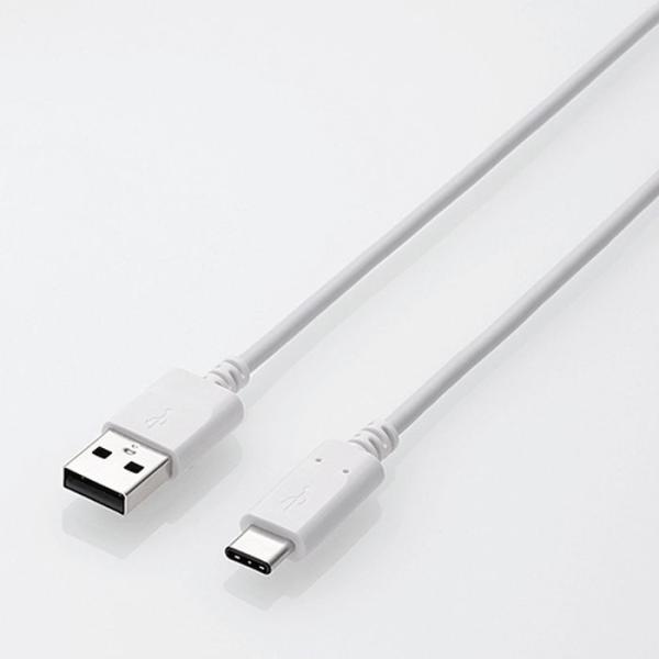 即日出荷 代引不可 スマートフォン用USBケーブル スマホ充電/通信ケーブル USB(A-C) 認証品 1.5m ホワイト エレコム MPA-AC15NWH