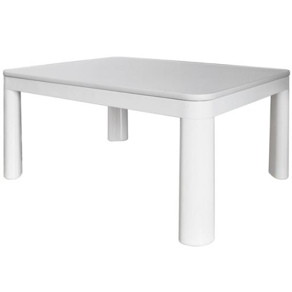 シンプルで飽きのこないデザインのカジュアルこたつ。400W石英管ヒーター。