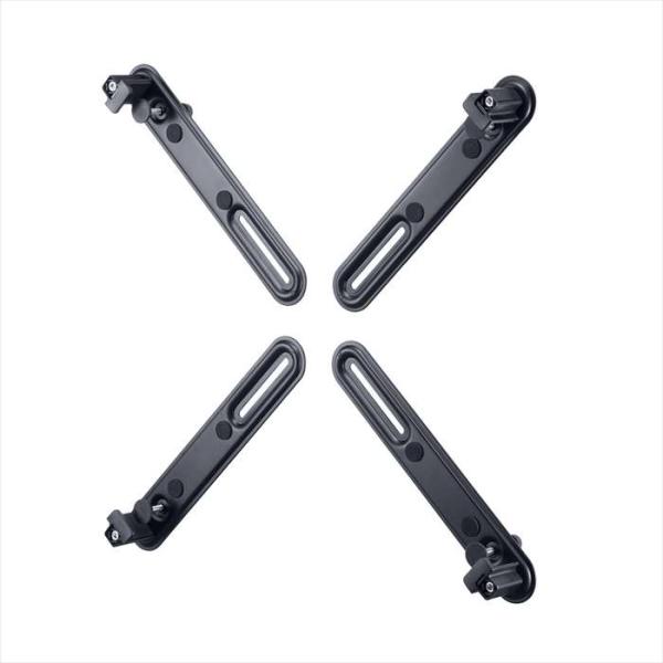 ●VESA規格の取付穴がないモニターを、モニターアームに固定できるホルダー部品です。●13〜32インチまでの幅広いサイズに対応し、家庭用からビジネス用途まで幅広く活躍します。●対応厚さ10〜70mmで、さまざまなモニターにフィットしやすく、...