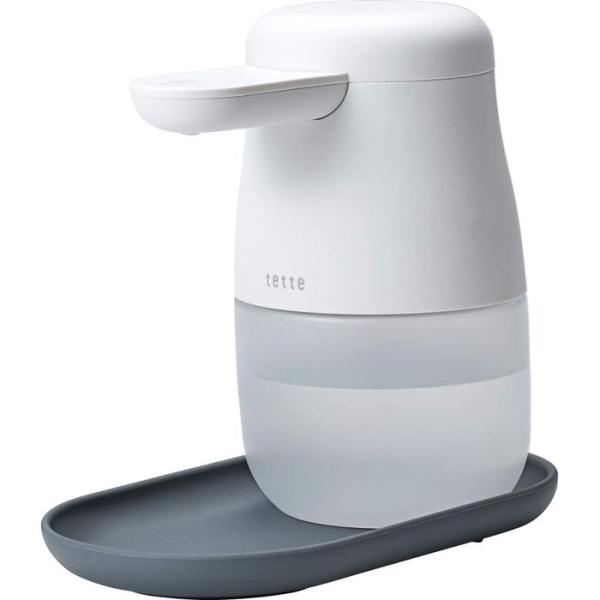 消毒用 アルコールディスペンサー アルコール消毒噴霧器 テッテ tette 白 キングジム TE500シロ