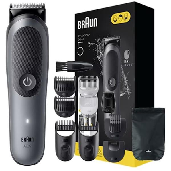 BRAUN マルチグルーマー シリーズ5 ブラウン MGK5560 : スマホカバー