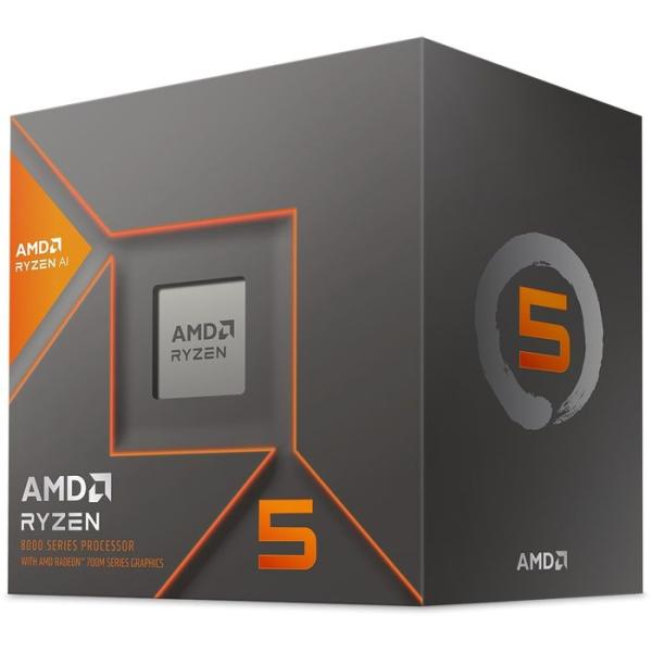 沖縄・離島配送不可 代引不可 AMD Ryzen 5 8600G, with Wraith Stealth CPU ゲーム Zen4 AMD 100-100001237BOX