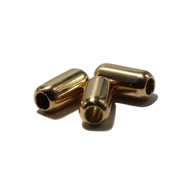 TADY&KING 無垢パイプビーズ K18 1個売り タディアンドキング メンズ  