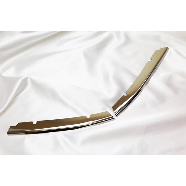 マツダ CX-8 KG 系 クローム メッキ フロント バンパー ダクト モール ガーニッシュ / ロアグリル CX8