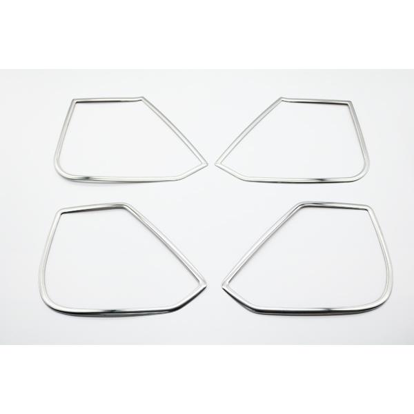 マツダ CX-8 KG 系 鏡面 ステンレス スピーカー ガーニッシュ リング カバー
