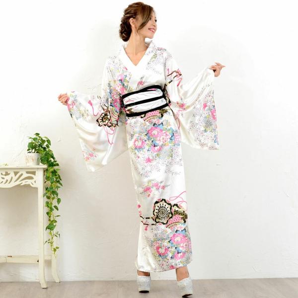 浴衣ドレス 和柄 着物 ドレス 着物ドレス 即日発送 帯付き花魁シリーズ 和柄サテン着物ロングドレス0232花魁 着物ドレス イベント 仕事着 Buyee Buyee Japanese Proxy Service Buy From Japan Bot Online
