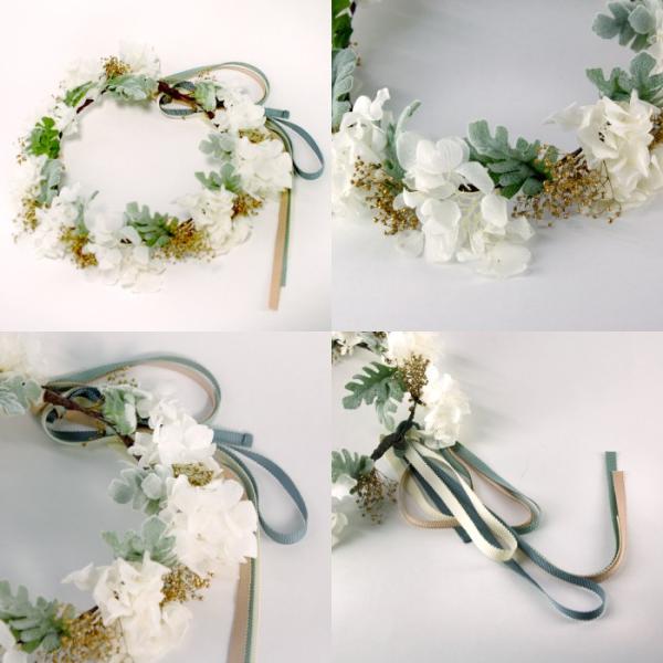 花冠 花かんむり ブライダル かすみ草 ヘッドドレス ウェディング ホワイト 白 緑 花 プリザーブド Hiila イーラ ブランド 送料無料 Dd Hl Fc 1 ウェディング通販ドレスアンドレス 通販 Yahoo ショッピング