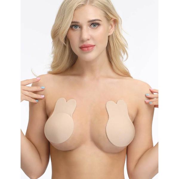 インビジブルブラ ブラジャー リフトアップ バストアップ 良い胸の形 ベージュ 79 2 Dressheaven 通販 Yahoo ショッピング