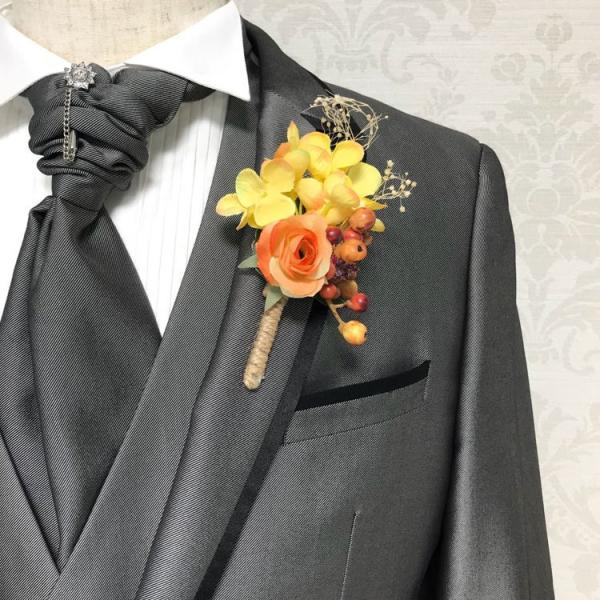 結婚式 黄色 ブートニア 新郎 花飾り カスミソウ ウェディング 前撮り 造花 花嫁 ヘッドドレス Buyee Buyee Japanese Proxy Service Buy From Japan Bot Online