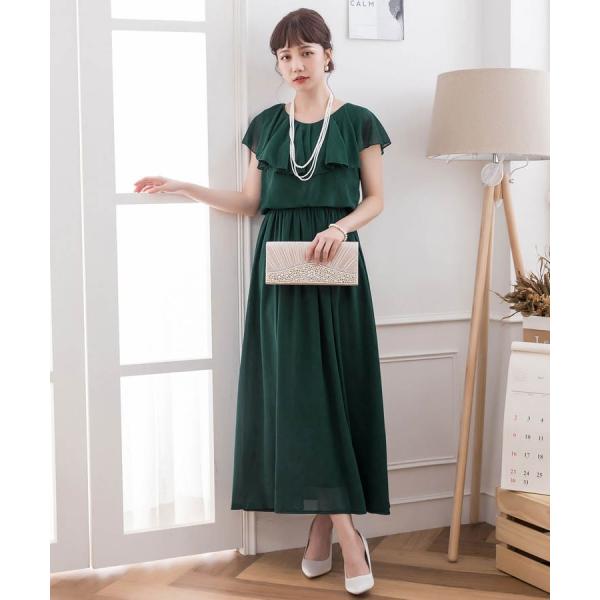 パーティードレス ロング丈 大きいサイズ 結婚式 袖あり ロング マキシ丈 お呼ばれ ワンピース 薄手 半袖 きれいめ 楽チン Buyee Buyee Japanese Proxy Service Buy From Japan Bot Online