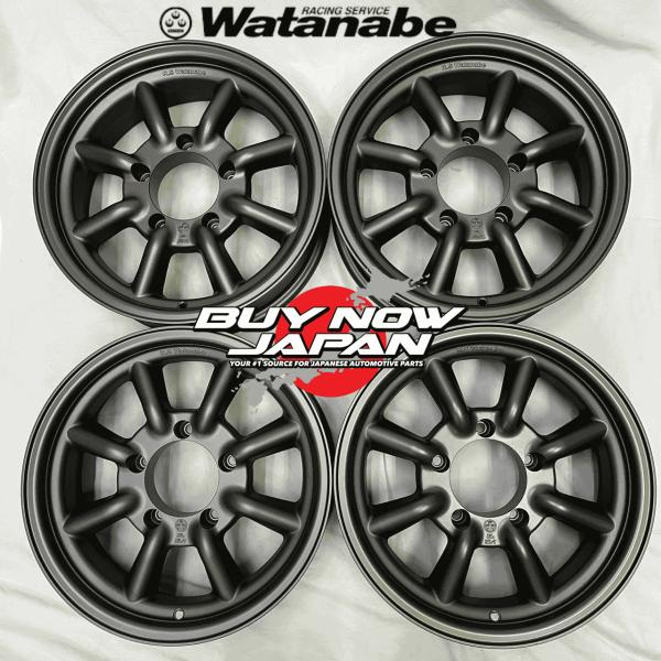 RSワタナベ エイトスポーク14インチ 4H PCD100 Bタイプ 特価 在庫あり 即納】4本セット RS Watanabe 4S TYPE 14×6.5J +14.5