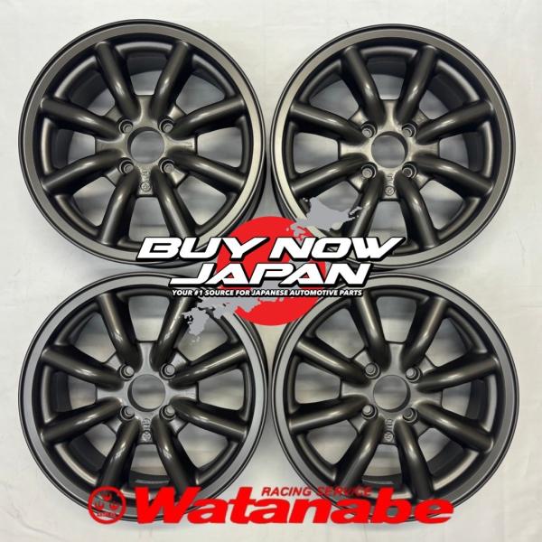 4本セット RS Watanabe F8F TYPE 15×6.5J+35 4H-100 ブラック 4本セット RS Watanabe F8F TYPE 15×6.5J+35 4H-100 ブラック