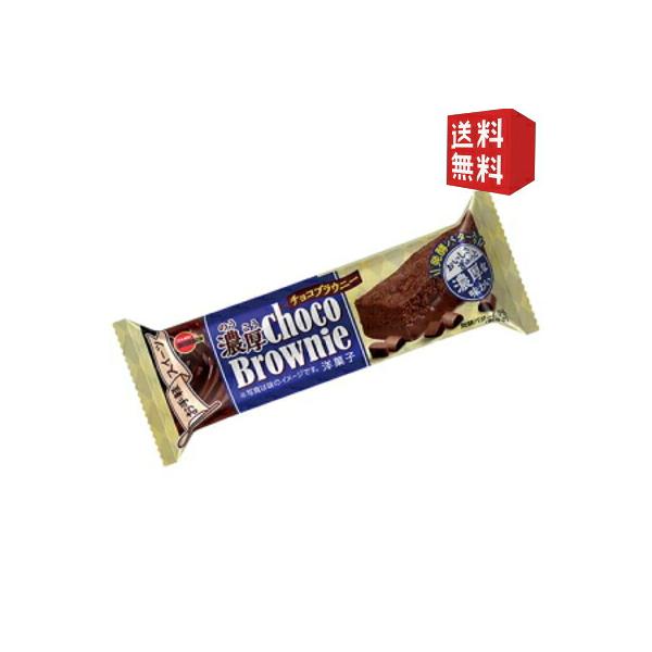 送料無料 ブルボン 濃厚チョコブラウニー 18袋 9袋×2セット 北海道800円・東北400円の別途送料加算