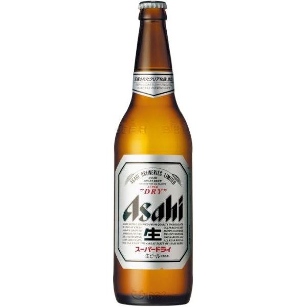 【商談中】アサヒビール　大びん　20本　③ スーパードライ 633ml 大瓶 1ケース20本 アサヒビール : ドリンク専門