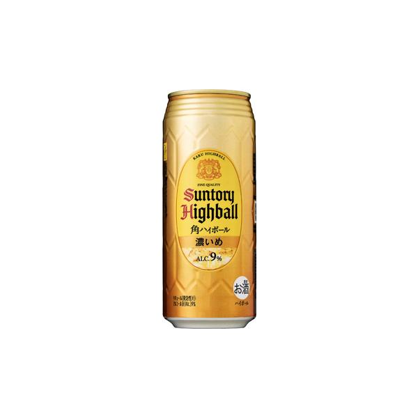 SUNTORY サントリー 角ハイボール 濃いめ 500ml缶 1ケース24本 SUNTORY サントリー 角ハイボール 濃いめ 500ml缶 1ケース24本