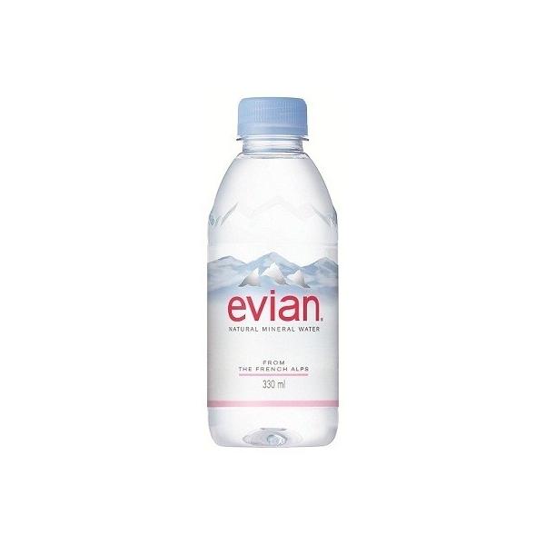 GrA(evian)  330mlPET PP[X24{×QP[X@ɓ@