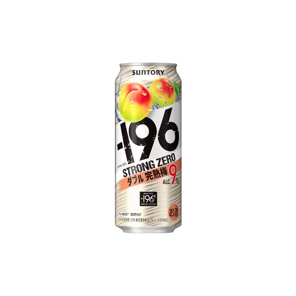 SUNTORY（サントリー） -196℃ストロングゼロ ダブル完熟梅 500ml 1
