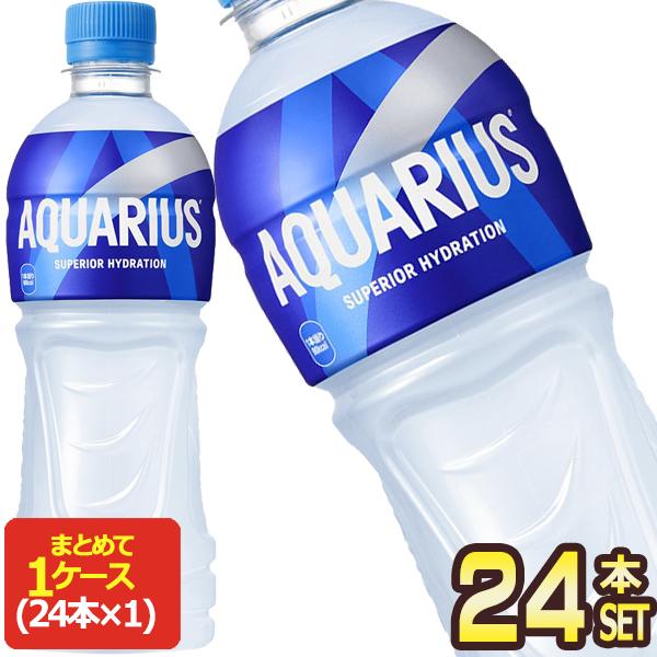アクエリアス コカコーラ 500ml PET × 24本 送料無料 【2〜3営業日以内