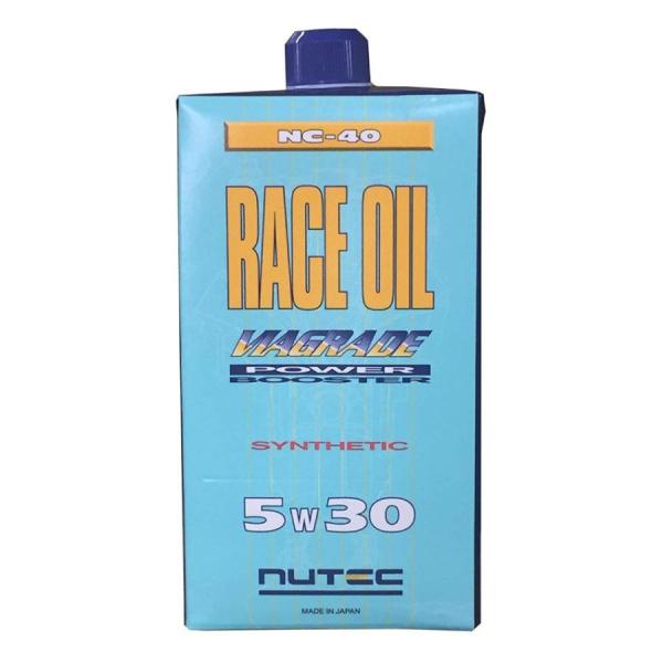 NUTEC ニューテック NC-40 5W-30 エンジンオイル 1L 100%化学合成 高性能 RACE OIL
