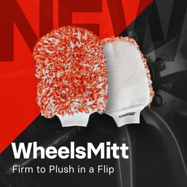 洗車グッズ CARPRO WheelsMitt ホイールミット 特殊素材とマイクロファイバーの両面洗浄