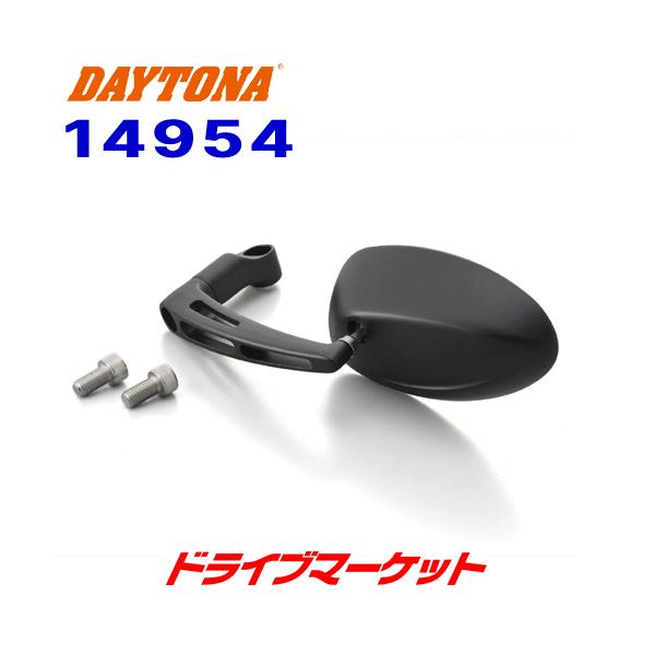 DAYTONA（デイトナ） 14954 パラレルミラー オーバル ブラストブラック