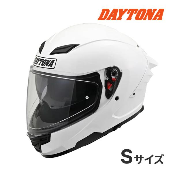 DAYTONA（デイトナ） DN-001RS ヘルメット ホワイト S(55-56cm) バイク