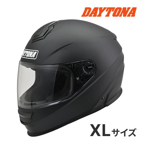 DAYTONA（デイトナ） DN-003NM ヘルメット マットブラック XL(61-62cm