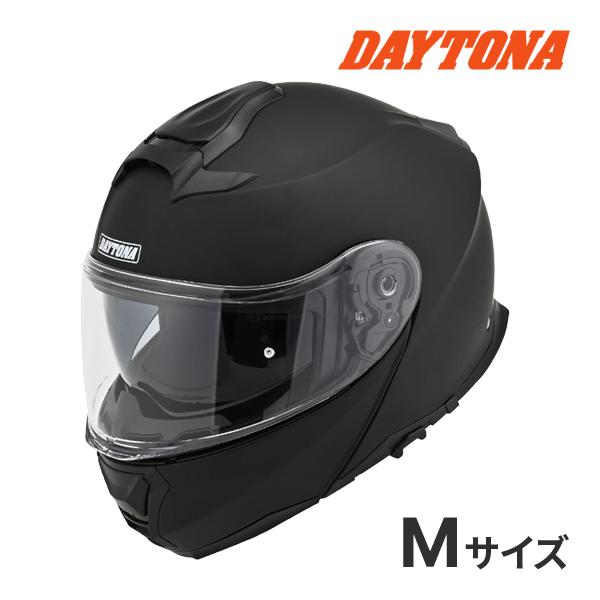 デイトナ DN-010BT ヘルメット マットブラック M(57-58cm) バイク用ヘルメット システムヘルメット SG規格 スピーカーホール装備 61129 DAYTONA