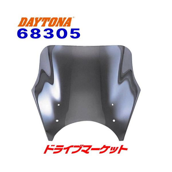 お DAYTONA（デイトナ） 68305 スクリーン ブラストバリアー スモーク