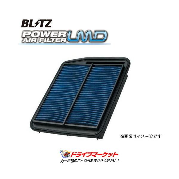 59611 BLITZ(�u���b�c) �p���[�G�A�t�B���^�[ ���������^�C�v POWER AIR FILTER LMD DN-231B �����i�ԁFAY120-NS060