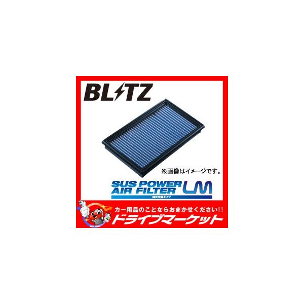 59620 BLITZ(ubc) TXp[GAtB^[LM ^Cv  SUS POWER AIR FILTER LM WT-161B iԁF17801-25020