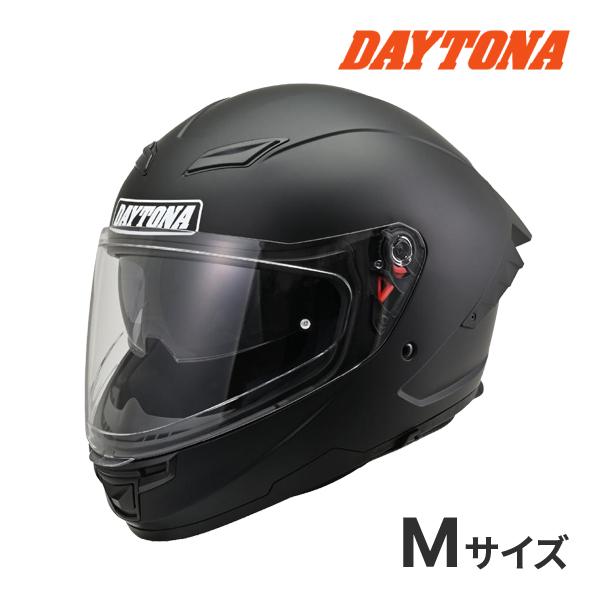 デイトナ(Daytona)フルフェイスDN-001RS マットブラック Mサイズ DAYTONA（デイトナ） DN-001RS ヘルメット マットブラック M(57-58cm