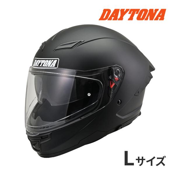 DAYTONA（デイトナ） DN-001RS ヘルメット マットブラック L(59-60cm