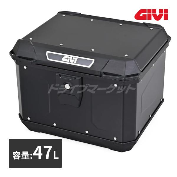 【送料無料】【代引手数料無料】DAYTONA GIVI MTN47B（ブラックライン） 品番：63502フルフェイスヘルメットとカッパと小物が入るサイズです。・容量：47L・重量（ベース込み）：5.4kg・サイズ（外側）：奥行390×幅44...