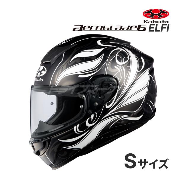 AEROBLADE OGK KABUTO 6 ELFI フラットブラック S(55-56cm) ヘルメット 
