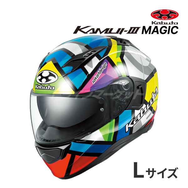 OGK Kabuto KAMUI-3 ヘルメット 59〜60cm KAMUI-3 OGK KAMUI 3 MAGIC マルチカラー L(59-60cm) ヘルメット