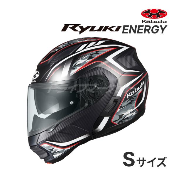 OGK Kabuto RYUKI ENERGY 　L　 フラットブラックレッド OGK Kabuto KABUTO RYUKI ENERGY フラットブラックレッド S(55