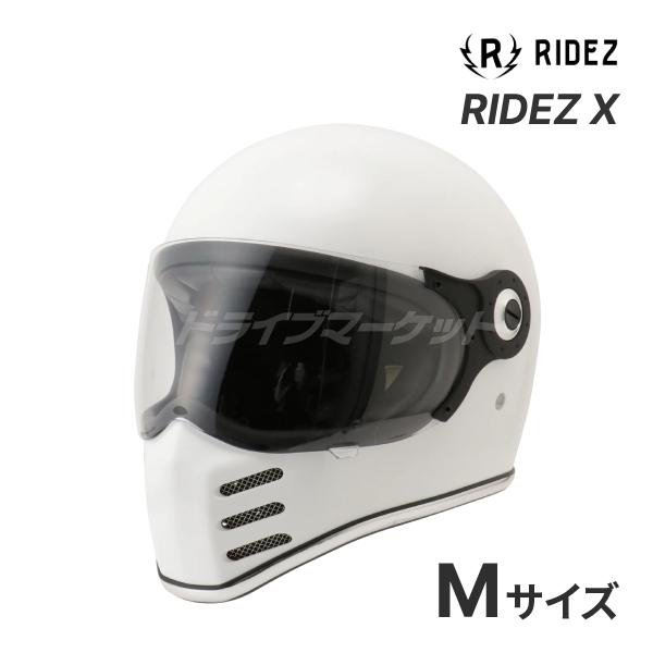 RIDEZ(バイク) RIDEZ X ホワイト Mサイズ(57- 58cm) フル RIDEZ(バイク) RIDEZ X ホワイト Mサイズ(57- 58cm) フル