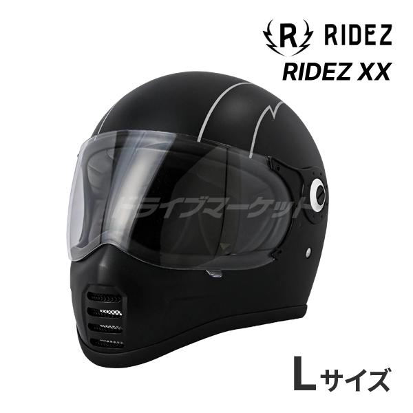 RIDEZ XX THUNDER BOLT ブラックベース Lサイズ(59-60cm未満) 数量限定 