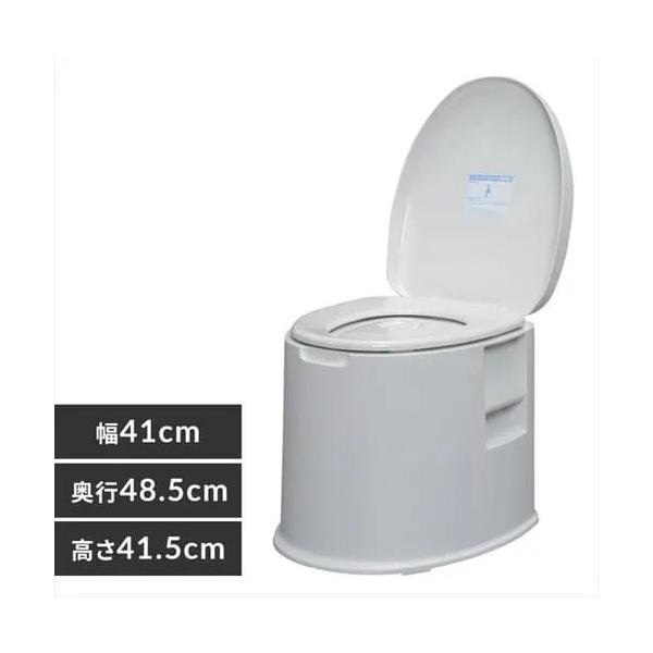 アイリスオーヤマ ポータブルトイレ 防災・介護 簡易トイレ TP-420V