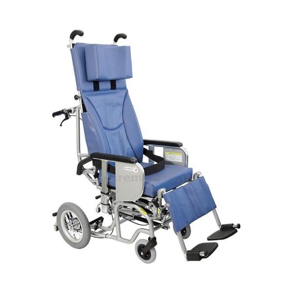 ウラ　様リクライニング車椅子　カワムラ リクライニング式（ティルト連動） 介助用車いす KPF16-40(42